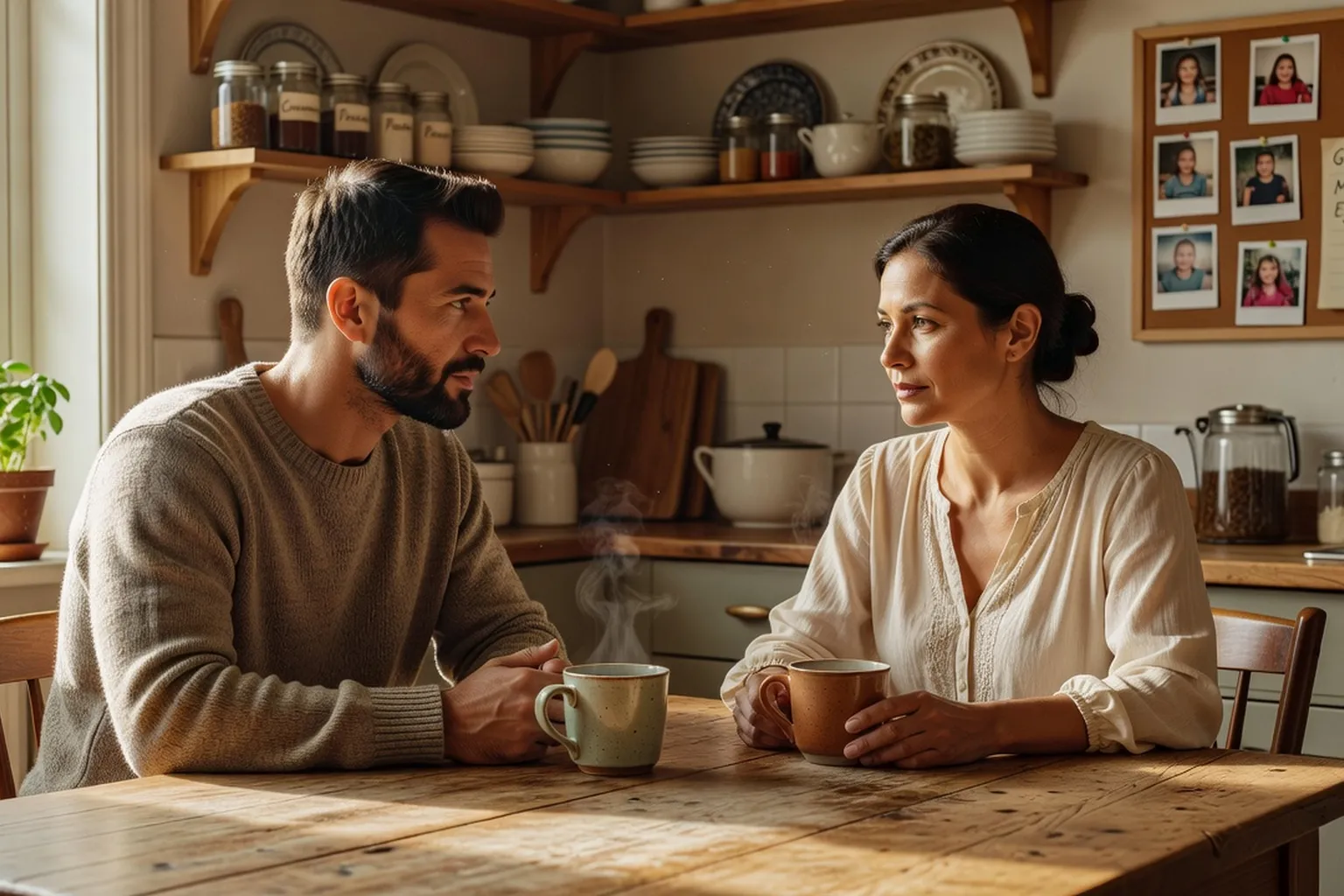 Couple interculturel souriant lors d'un mariage mixte en France