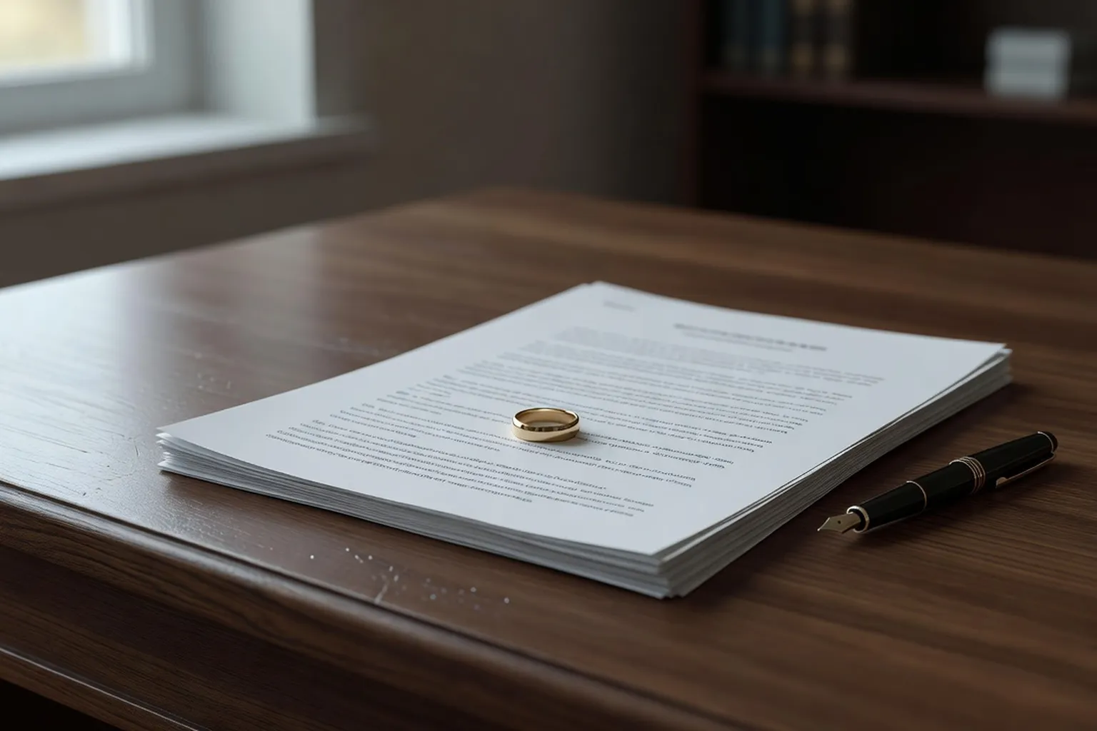 Documents juridiques et alliance lors d'une procédure de divorce